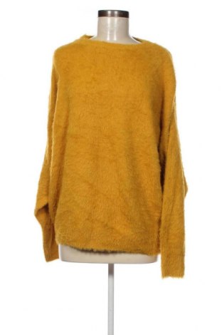 Дамски пуловер F&F, Размер M, Цвят Жълт, Цена 8,12 лв.