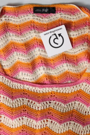 Γυναικείο πουλόβερ F&F, Μέγεθος L, Χρώμα Πολύχρωμο, Τιμή 5,12 €
