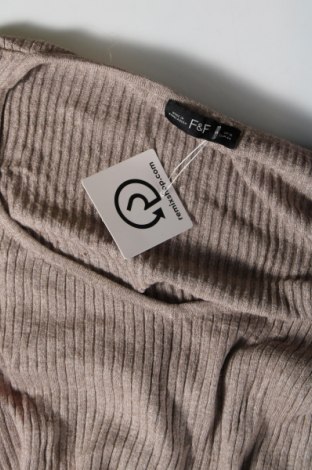 Γυναικείο πουλόβερ F&F, Μέγεθος XL, Χρώμα  Μπέζ, Τιμή 7,36 €