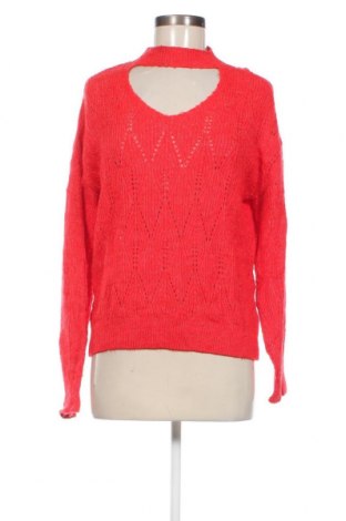Дамски пуловер F&F, Размер XS, Цвят Червен, Цена 8,41 лв.