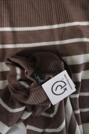 Γυναικείο πουλόβερ F&F, Μέγεθος L, Χρώμα Πολύχρωμο, Τιμή 10,02 €