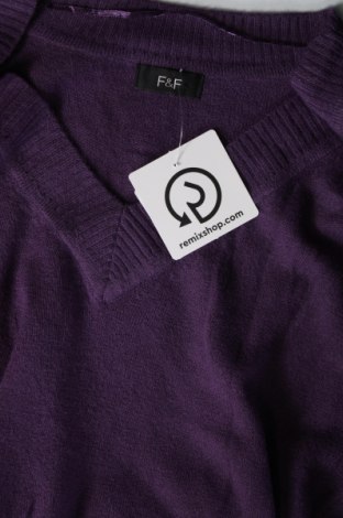 Damenpullover F&F, Größe L, Farbe Lila, Preis 11,10 €