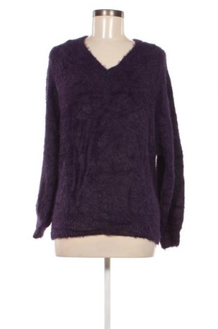 Дамски пуловер F&F, Размер L, Цвят Лилав, Цена 11,60 лв.
