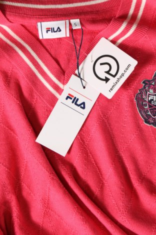 Дамски пуловер FILA, Размер S, Цвят Розов, Цена 21,00 лв.