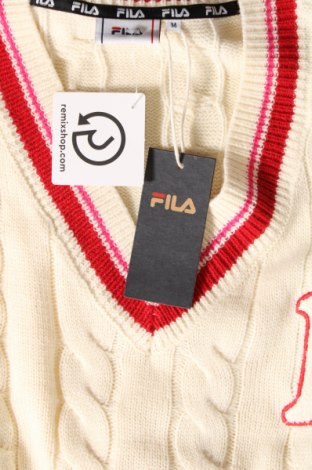 Дамски пуловер FILA, Размер M, Цвят Екрю, Цена 72,80 лв.