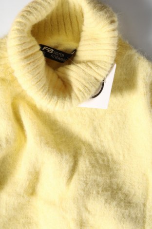 Дамски пуловер Fb Sister, Размер L, Цвят Жълт, Цена 8,70 лв.