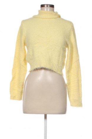 Дамски пуловер Fb Sister, Размер L, Цвят Жълт, Цена 13,05 лв.