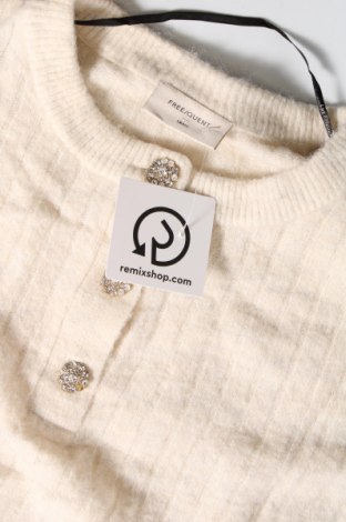 Γυναικείο πουλόβερ Free Quent, Μέγεθος S, Χρώμα Εκρού, Τιμή 11,41 €