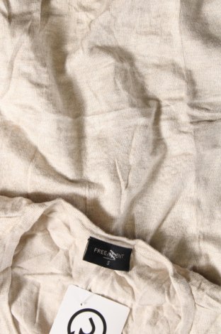 Pulover de femei Free Quent, Mărime S, Culoare Bej, Preț 28,32 Lei