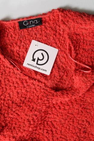 Γυναικείο πουλόβερ Gina, Μέγεθος S, Χρώμα Κόκκινο, Τιμή 7,71 €
