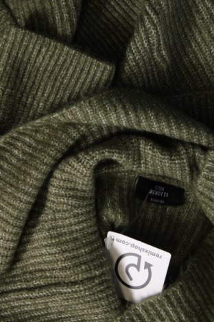 Дамски пуловер Gina Benotti, Размер S, Цвят Зелен, Цена 14,08 лв.