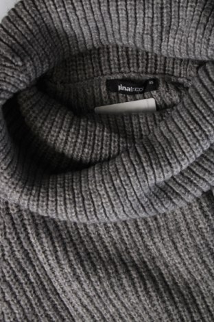 Γυναικείο πουλόβερ Gina Tricot, Μέγεθος XS, Χρώμα Γκρί, Τιμή 5,01 €