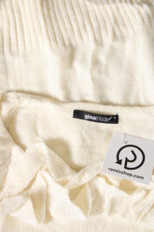 Дамски пуловер Gina Tricot, Размер M, Цвят Екрю, Цена 8,64 лв.