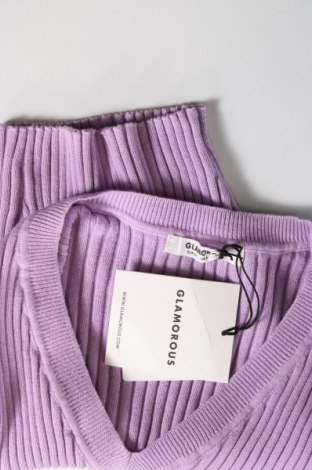 Γυναικείο πουλόβερ Glamorous, Μέγεθος XS, Χρώμα Βιολετί, Τιμή 15,82 €