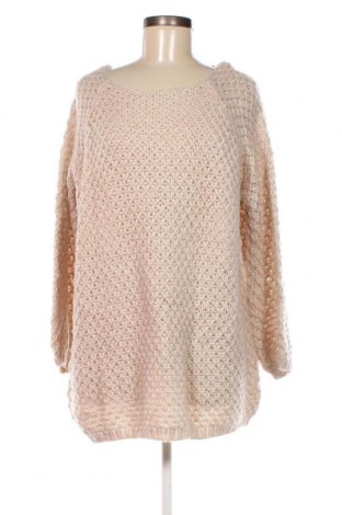 Дамски пуловер Gold & Silver, Размер M, Цвят Бежов, Цена 11,48 лв.