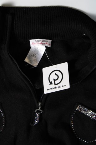 Γυναικείο πουλόβερ Gran Sasso, Μέγεθος XL, Χρώμα Μαύρο, Τιμή 74,10 €