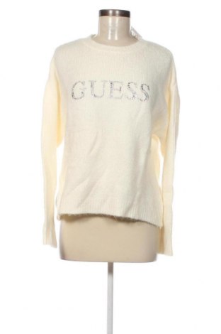 Γυναικείο πουλόβερ Guess, Μέγεθος S, Χρώμα Εκρού, Τιμή 48,25 €