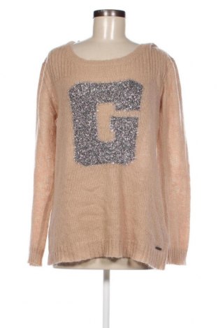 Γυναικείο πουλόβερ Guess, Μέγεθος L, Χρώμα  Μπέζ, Τιμή 35,75 €