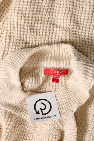 Дамски пуловер Guess, Размер L, Цвят Бежов, Цена 40,80 лв.