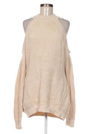 Γυναικείο πουλόβερ Guess, Μέγεθος L, Χρώμα  Μπέζ, Τιμή 25,24 €