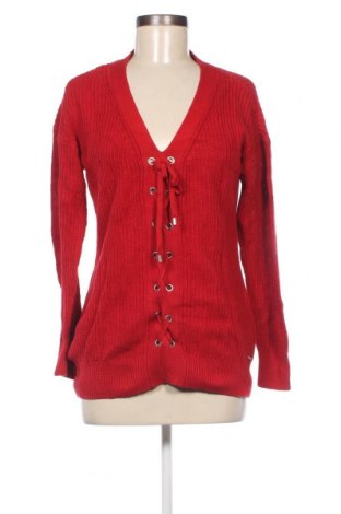 Дамски пуловер Guess, Размер M, Цвят Червен, Цена 10,20 лв.
