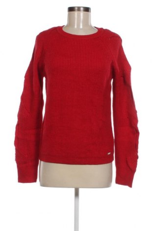 Дамски пуловер Guess, Размер M, Цвят Червен, Цена 40,80 лв.