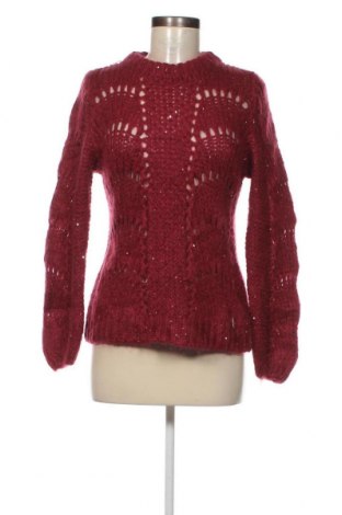Дамски пуловер Guess, Размер S, Цвят Червен, Цена 42,84 лв.