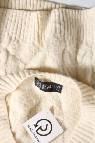 Pulover de femei Guts & Gusto, Mărime M, Culoare Bej, Preț 40,46 Lei