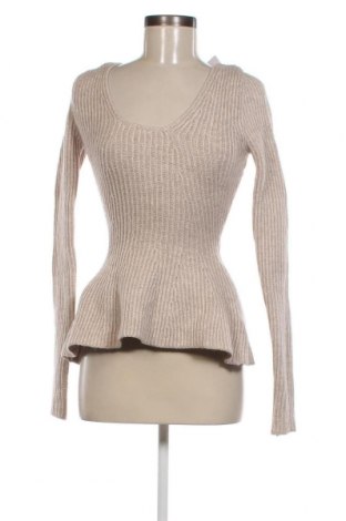 Pulover de femei H&M, Mărime XS, Culoare Bej, Preț 33,39 Lei