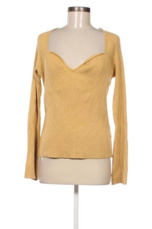 Pulover de femei H&M, Mărime XL, Culoare Galben, Preț 33,30 Lei