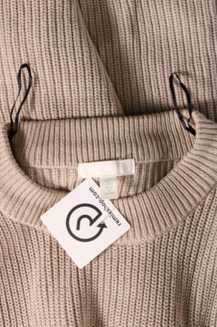 Дамски пуловер H&M, Размер L, Цвят Бежов, Цена 10,36 лв.