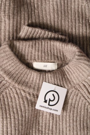 Дамски пуловер H&M, Размер M, Цвят Бежов, Цена 11,02 лв.