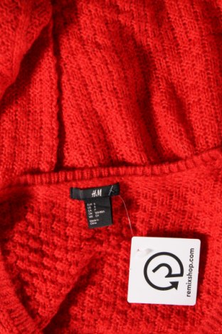 Pulover de femei H&M, Mărime S, Culoare Roșu, Preț 29,57 Lei