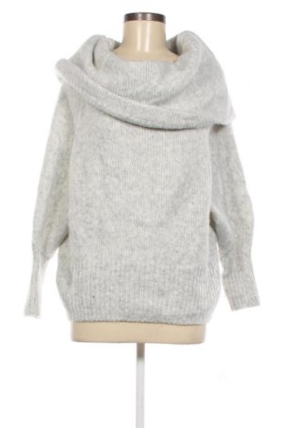 Дамски пуловер H&M, Размер M, Цвят Сив, Цена 17,60 лв.