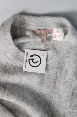 Дамски пуловер H&M, Размер L, Цвят Сив, Цена 29,33 лв.