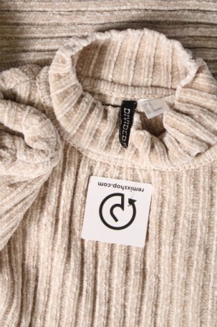 Дамски пуловер H&M Divided, Размер M, Цвят Бежов, Цена 8,70 лв.