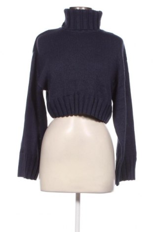 Дамски пуловер H&M Divided, Размер S, Цвят Син, Цена 8,12 лв.