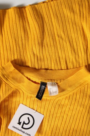 Дамски пуловер H&M Divided, Размер L, Цвят Жълт, Цена 14,79 лв.