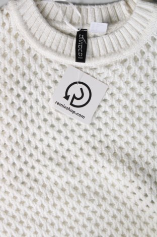 Дамски пуловер H&M Divided, Размер S, Цвят Бял, Цена 17,49 лв.
