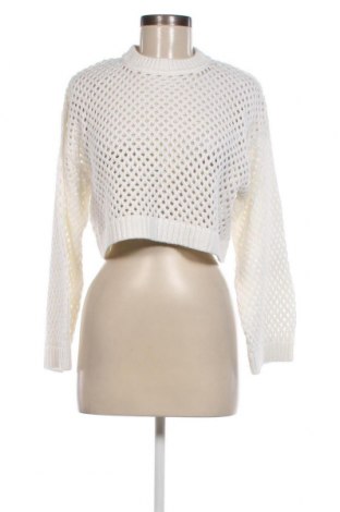 Дамски пуловер H&M Divided, Размер S, Цвят Бял, Цена 17,49 лв.