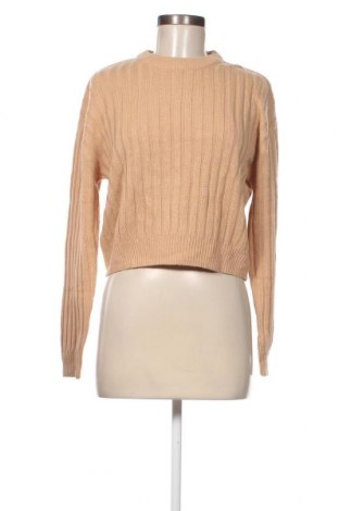 Дамски пуловер H&M Divided, Размер S, Цвят Бежов, Цена 10,15 лв.