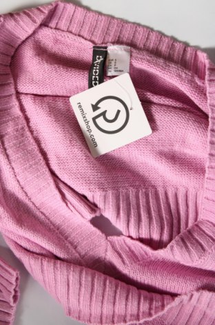 Γυναικείο πουλόβερ H&M Divided, Μέγεθος S, Χρώμα Ρόζ , Τιμή 5,02 €