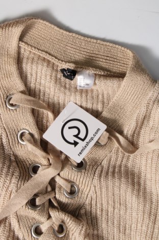 Γυναικείο πουλόβερ H&M Divided, Μέγεθος S, Χρώμα  Μπέζ, Τιμή 4,84 €