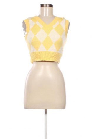 Дамски пуловер H&M Divided, Размер XS, Цвят Жълт, Цена 29,00 лв.