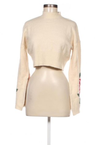 Дамски пуловер H&M Divided, Размер XS, Цвят Екрю, Цена 8,41 лв.