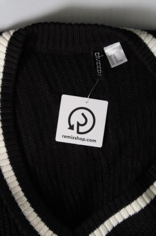 Дамски пуловер H&M Divided, Размер XL, Цвят Черен, Цена 32,31 лв.