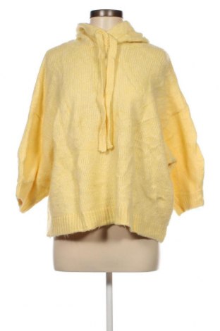 Дамски пуловер H&M L.O.G.G., Размер XL, Цвят Жълт, Цена 17,40 лв.