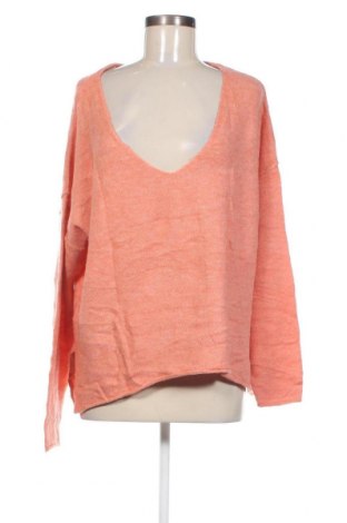 Дамски пуловер H&M L.O.G.G., Размер M, Цвят Оранжев, Цена 14,50 лв.