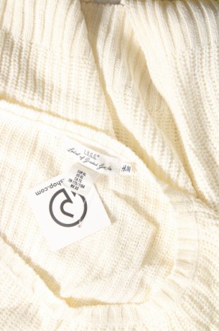 Pulover de femei H&M L.O.G.G., Mărime XL, Culoare Ecru, Preț 28,62 Lei