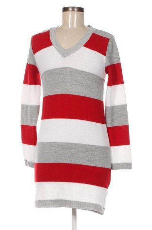 Γυναικείο πουλόβερ Happy Mama, Μέγεθος XXL, Χρώμα Πολύχρωμο, Τιμή 11,86 €